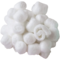 Craft Fluff Triple Size Approx. 1", 100 Pieces – White | Soft Cotton Craft Balls for DIY, Classroom Crafts & Holiday Projects